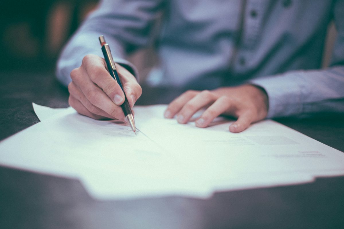 debt consolidation loan requirements - checklist on a desk