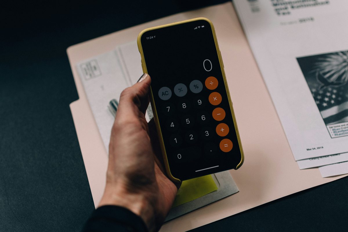simple visual of credit limits and balances